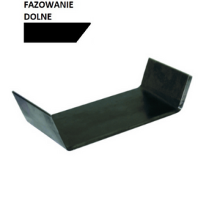 Ostrze V 40 x 225 x 40 x 2,4 mm - fazowanie dolne